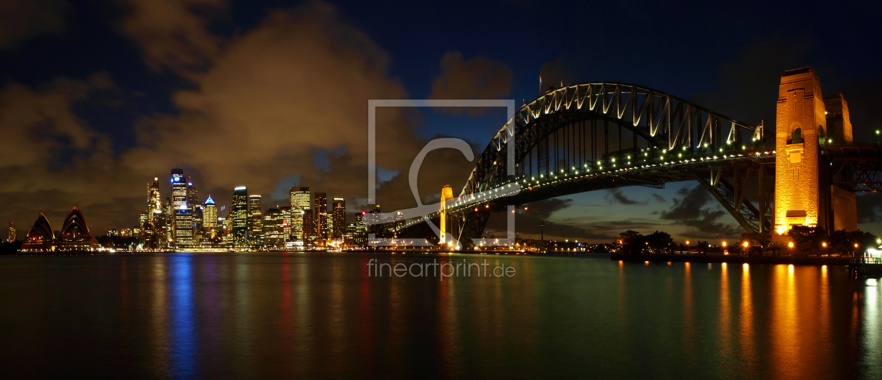 Bild-Nr.: 10026957 Sydney Skyline erstellt von Melanie Viola