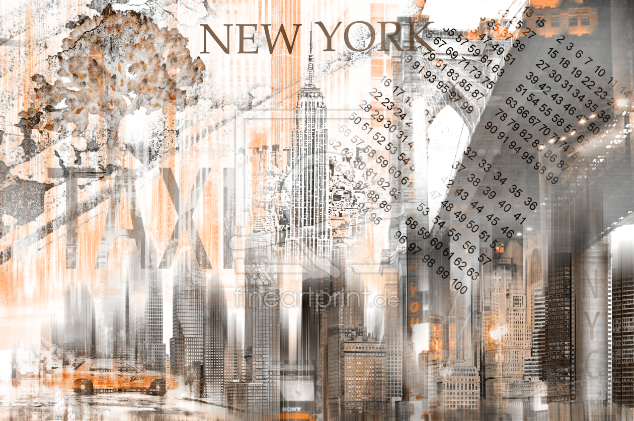 Bild-Nr.: 10128760 NEW YORK - Abstrakt erstellt von Galerie-Fotoeffekt