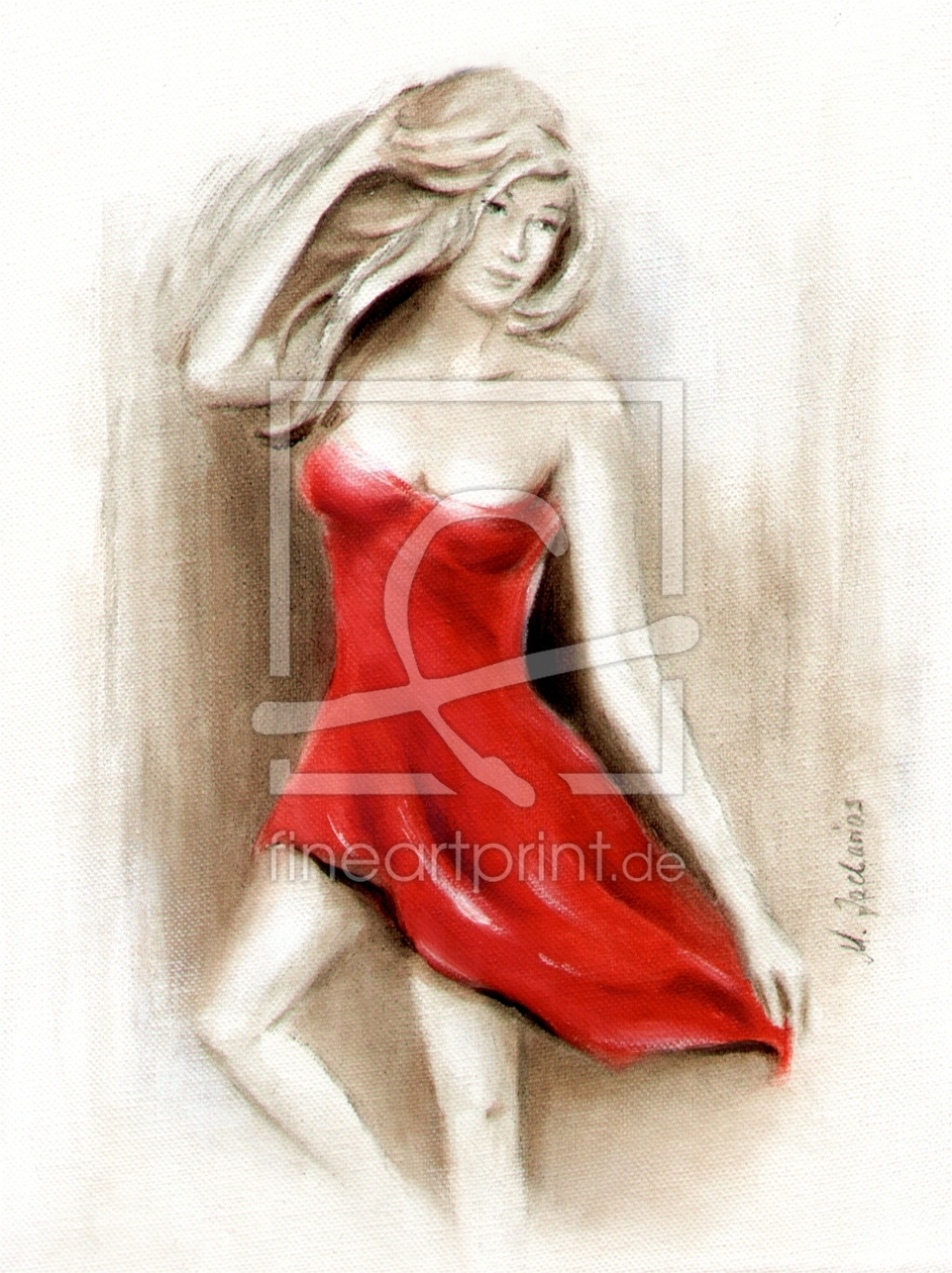 Bild-Nr.: 10193678 Girl im roten Kleid erstellt von Marita Zacharias