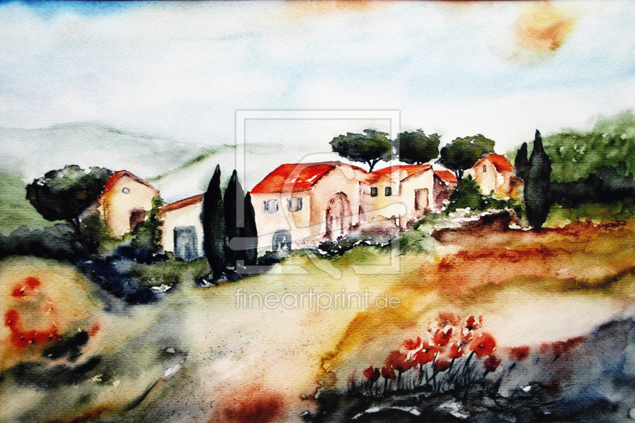 Bild-Nr.: 10454576 Landschaft Toskana  erstellt von Galerie-Fotoeffekt