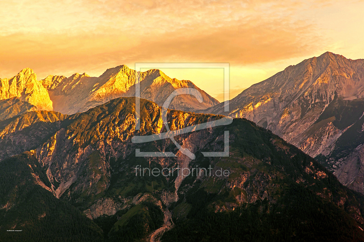 Bild-Nr.: 10620692 Karwendel in der Morgensonne erstellt von wompus