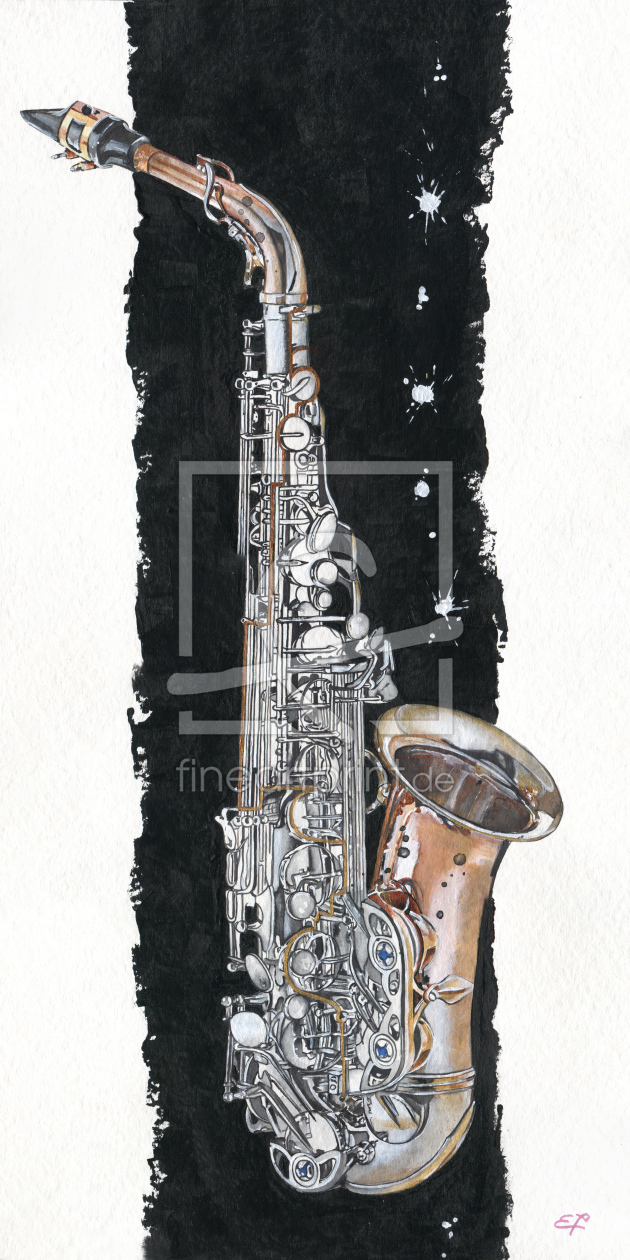 Bild-Nr.: 10657920 Jazz - Saxophon 02 erstellt von elena-yakubovich
