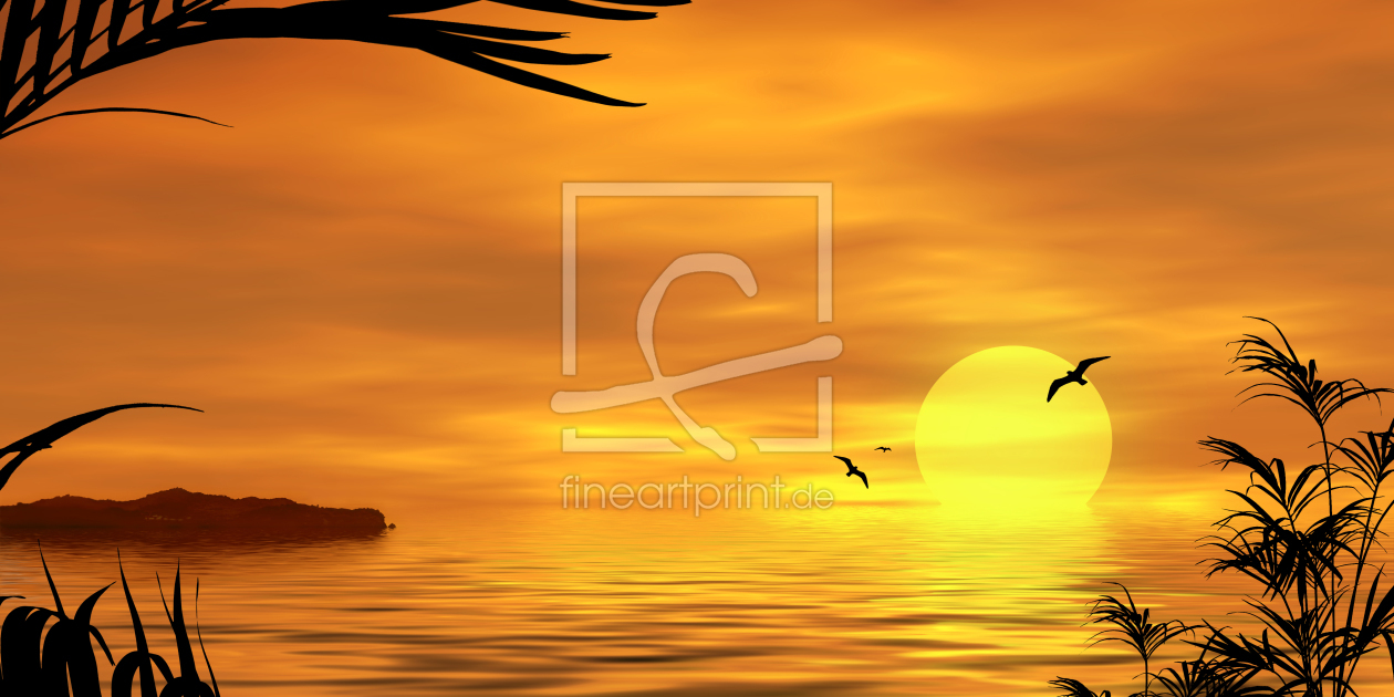 Bild-Nr.: 10692953 ruhevoll Sonnenuntergang erstellt von Gerhard Fechtig