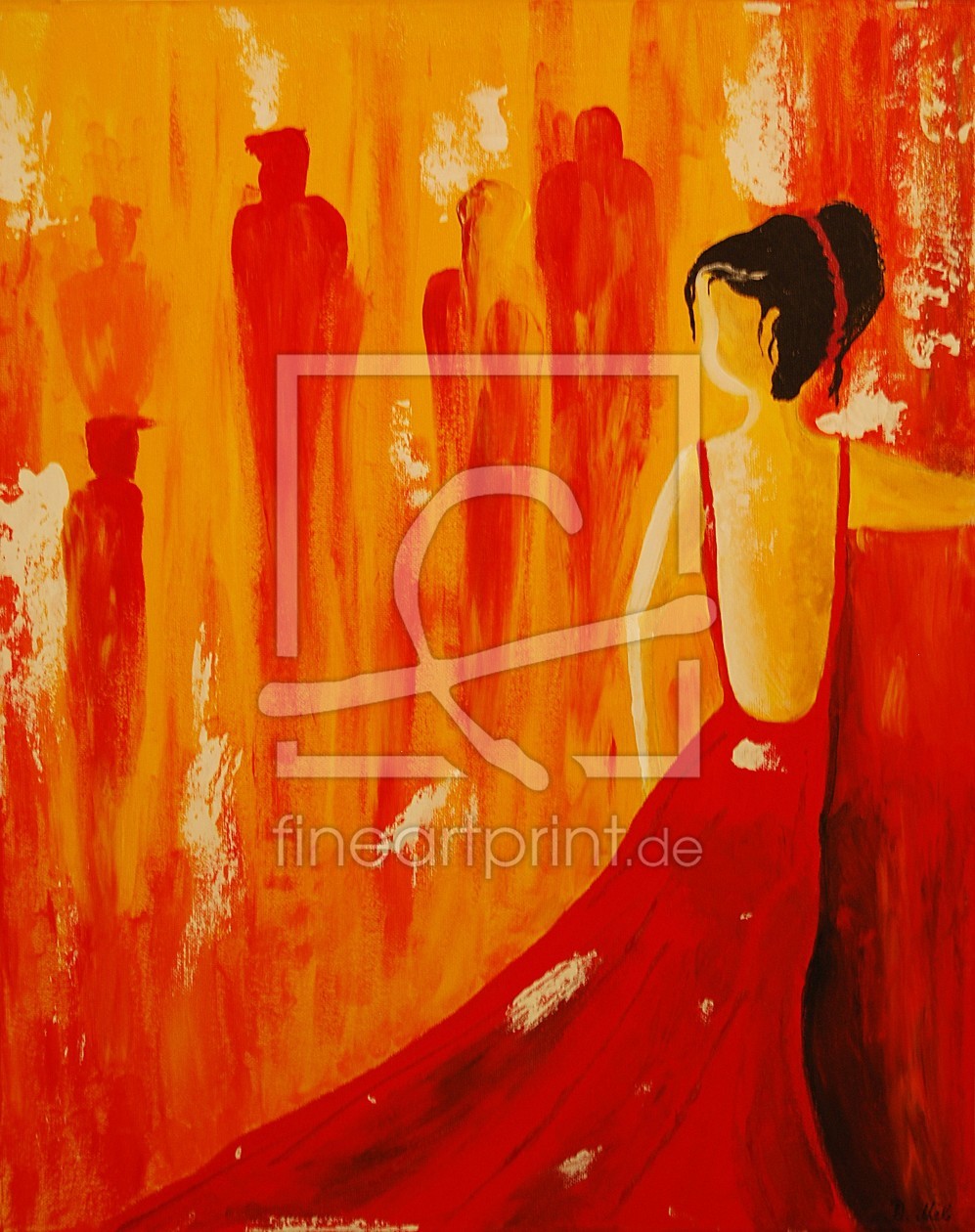 Bild-Nr.: 10728541 Lady in Red erstellt von Mele-Art