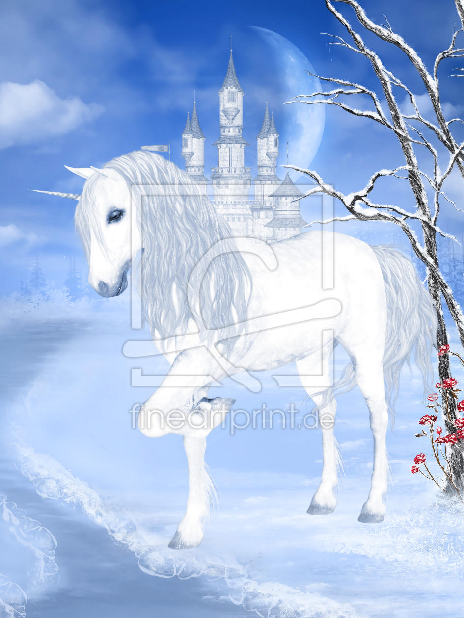 Bild-Nr.: 10776783 The white Unicorn erstellt von Simone Gatterwe