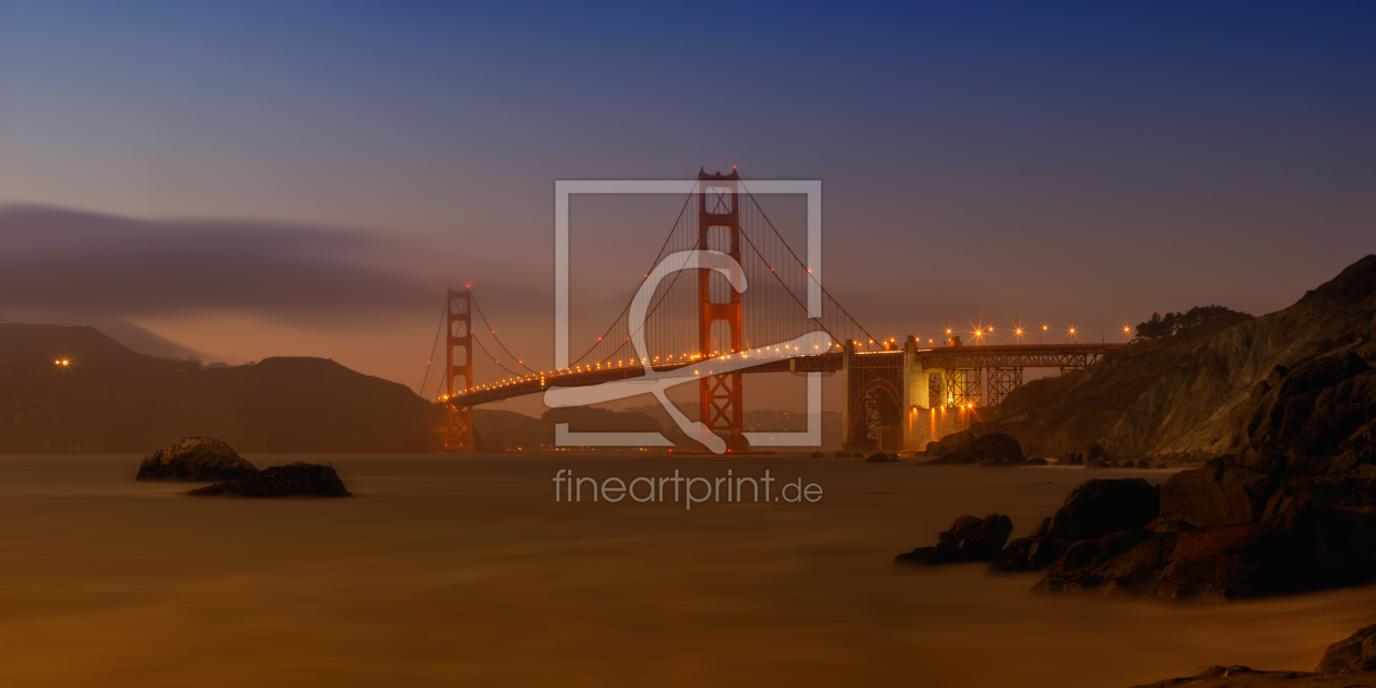 Bild-Nr.: 10793831 Golden Gate Bridge at Sunset erstellt von Melanie Viola