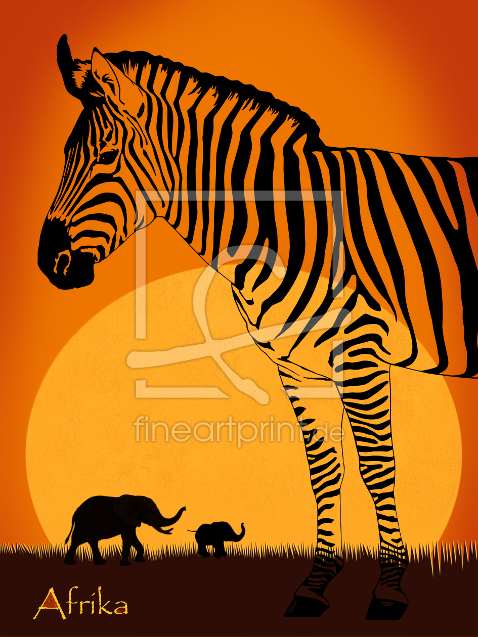 Bild-Nr.: 10800647 Zebra Afrika erstellt von Mausopardia