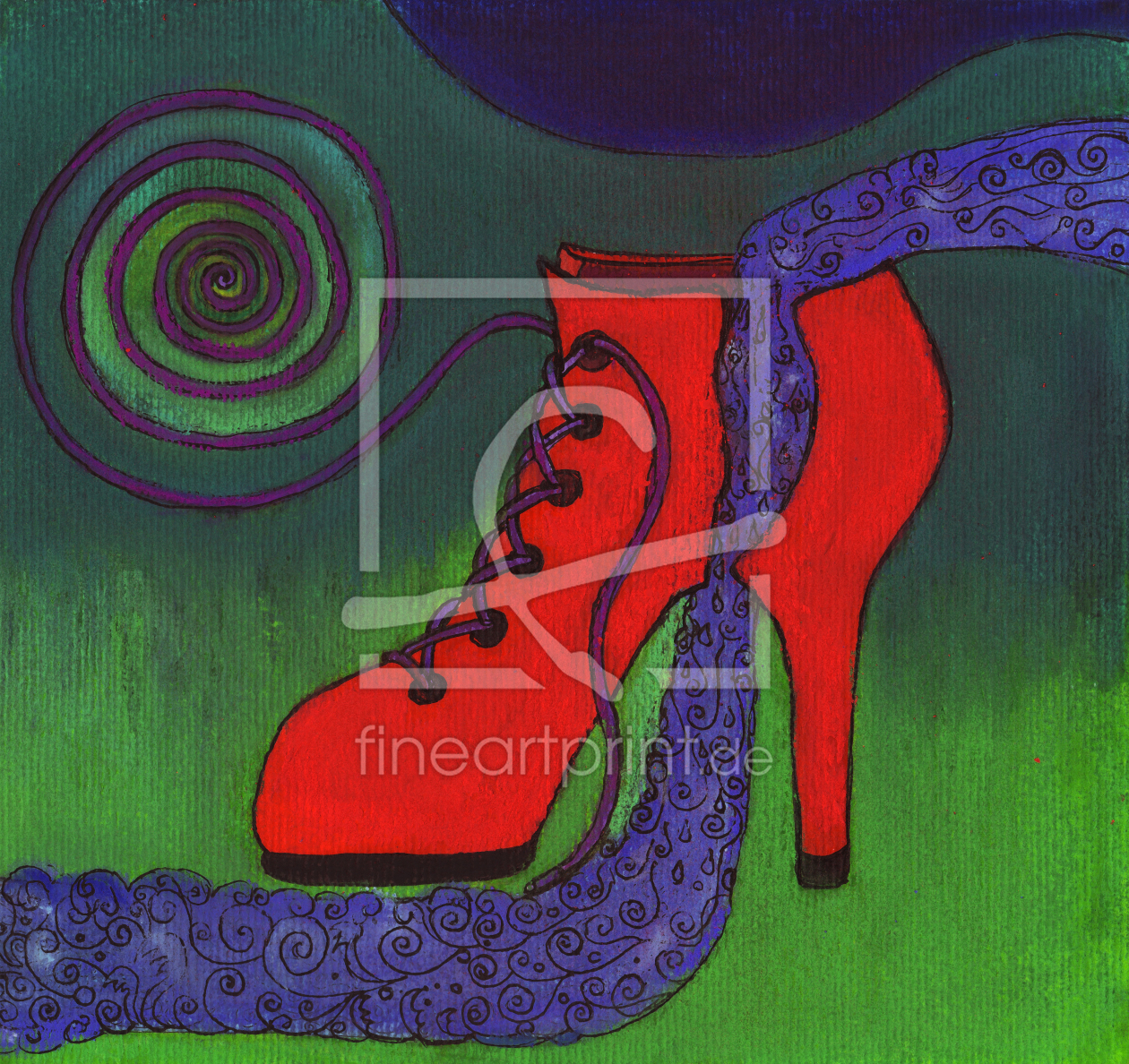 Bild-Nr.: 10913091 der rote Schuh erstellt von chrisple