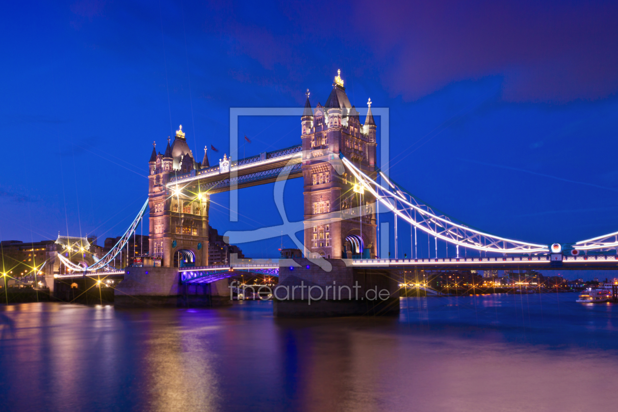 Bild-Nr.: 10991546 Tower Bridge at Night erstellt von Melanie Viola