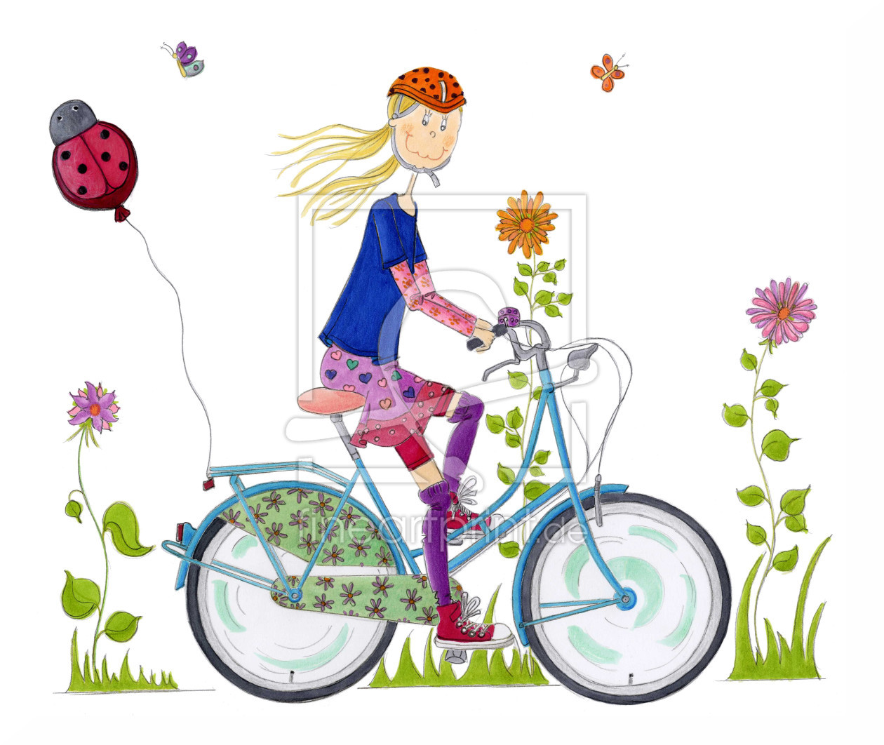 Bild-Nr.: 11022281 Fahrrad - feminina erstellt von Monika Blank-Terporten