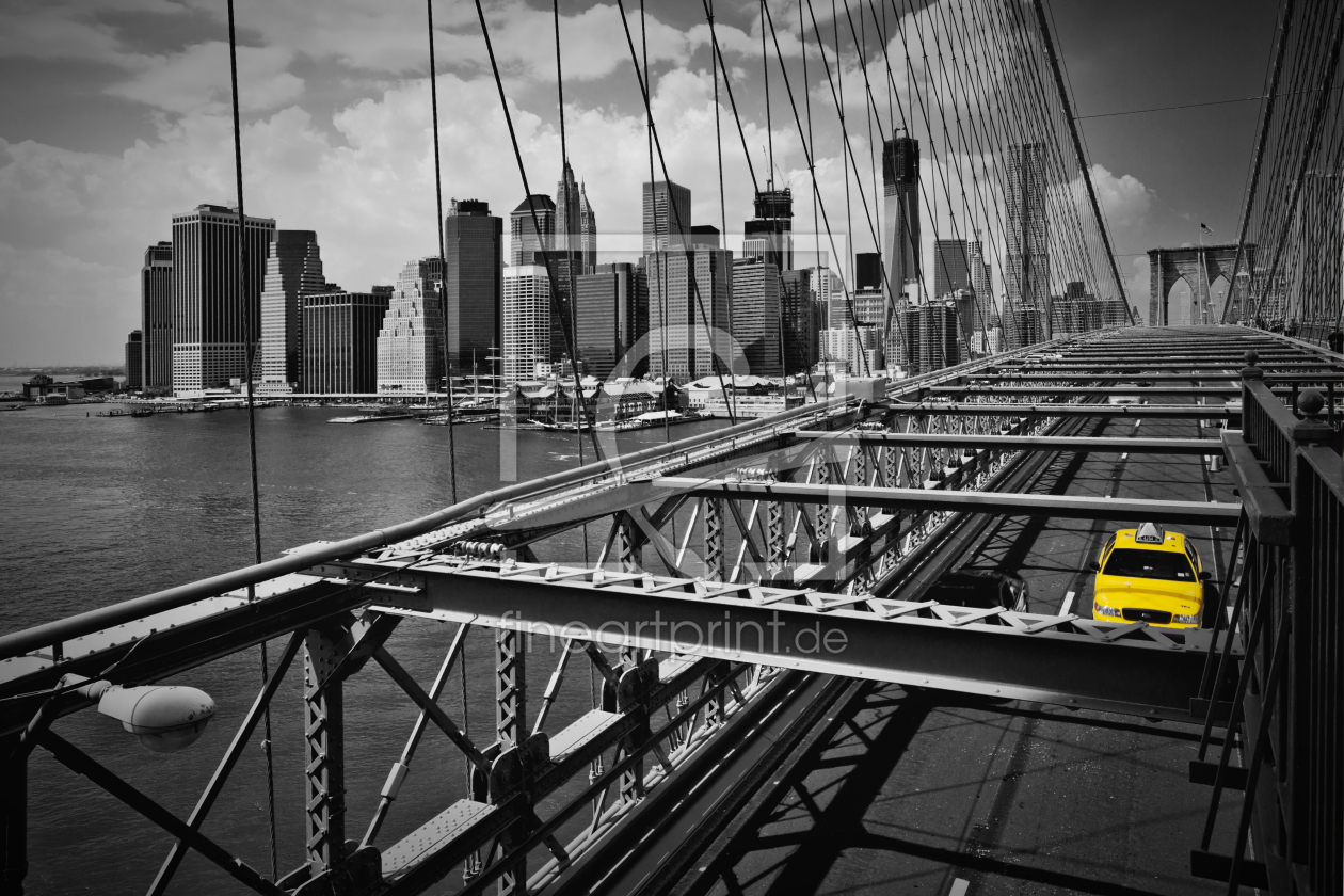 Bild-Nr.: 11149136 Brooklyn Bridge Aussicht auf Manhattan erstellt von Melanie Viola