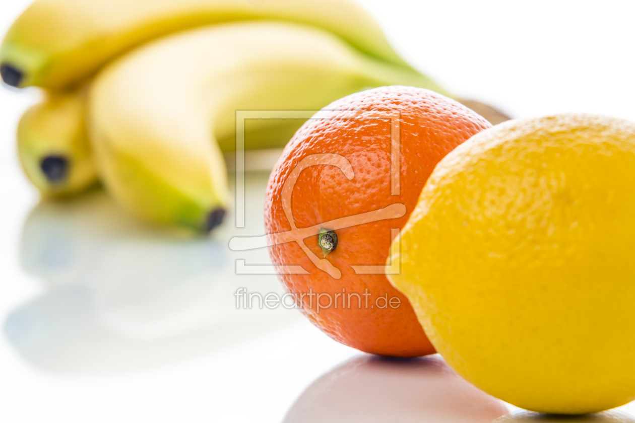 Bild-Nr.: 11162856 Bananen, Mandarine und Zitrone erstellt von Wolfgang Zwanzger