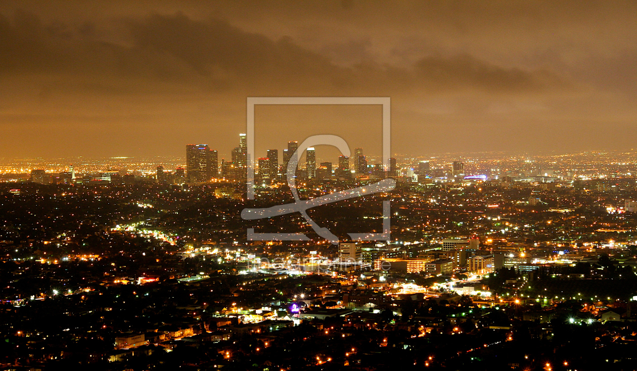 Bild-Nr.: 11184684 Los Angeles Skyline erstellt von seenbyme