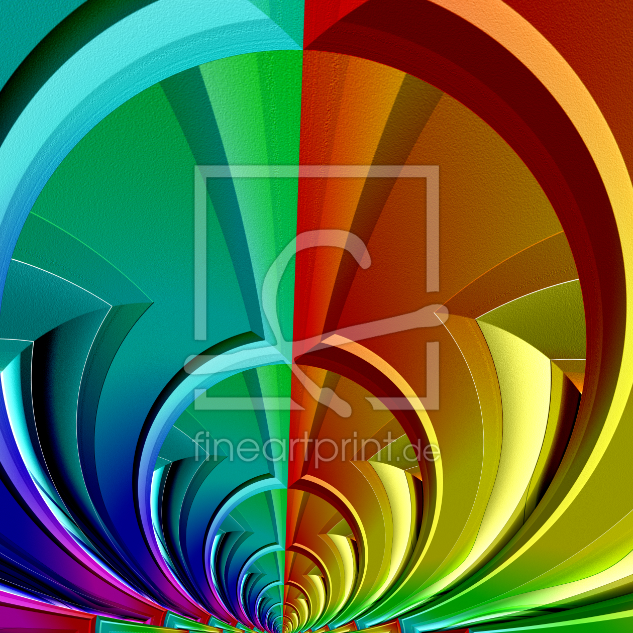 Bild-Nr.: 11192140 Symmetrie Farbverlauf erstellt von Christine Bässler
