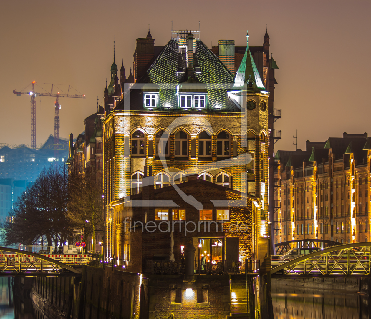 Bild-Nr.: 11196680 Wasserschloss Hamburg Speicherstadt IV erstellt von Dennis Stracke