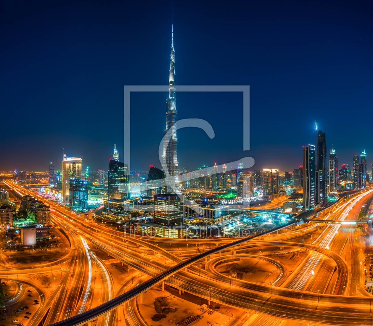 Bild-Nr.: 11241912 Dubai - Burj Khalifa Panorama erstellt von Jean Claude Castor