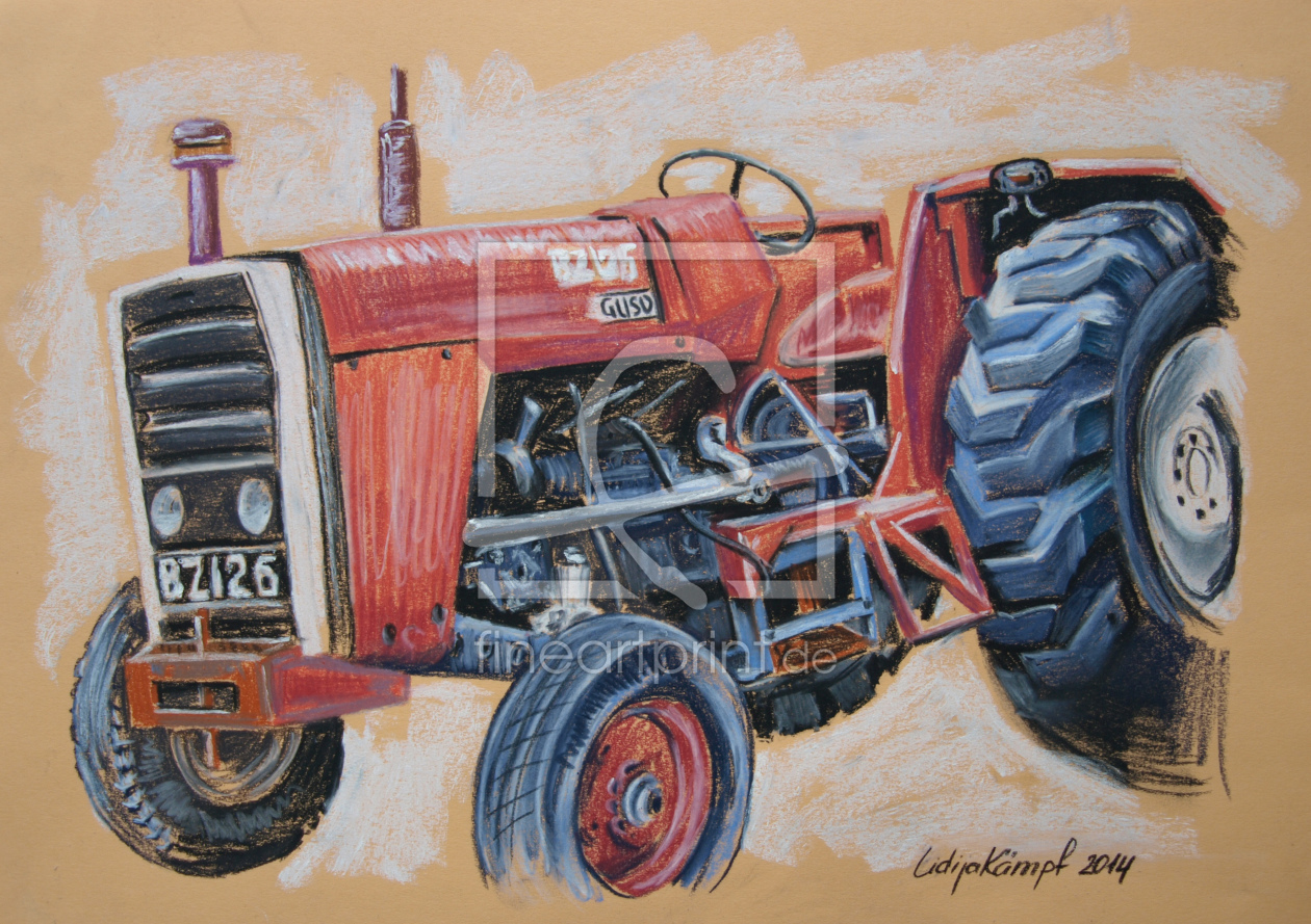 Bild-Nr.: 11320140 Traktor Ferguson BZ126 erstellt von LiDija