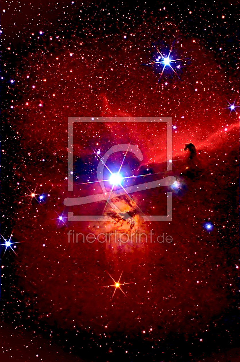 Bild-Nr.: 11355692 Pferdekopf- + Flammen-Nebel mit Stern Alnitak erstellt von Callisto