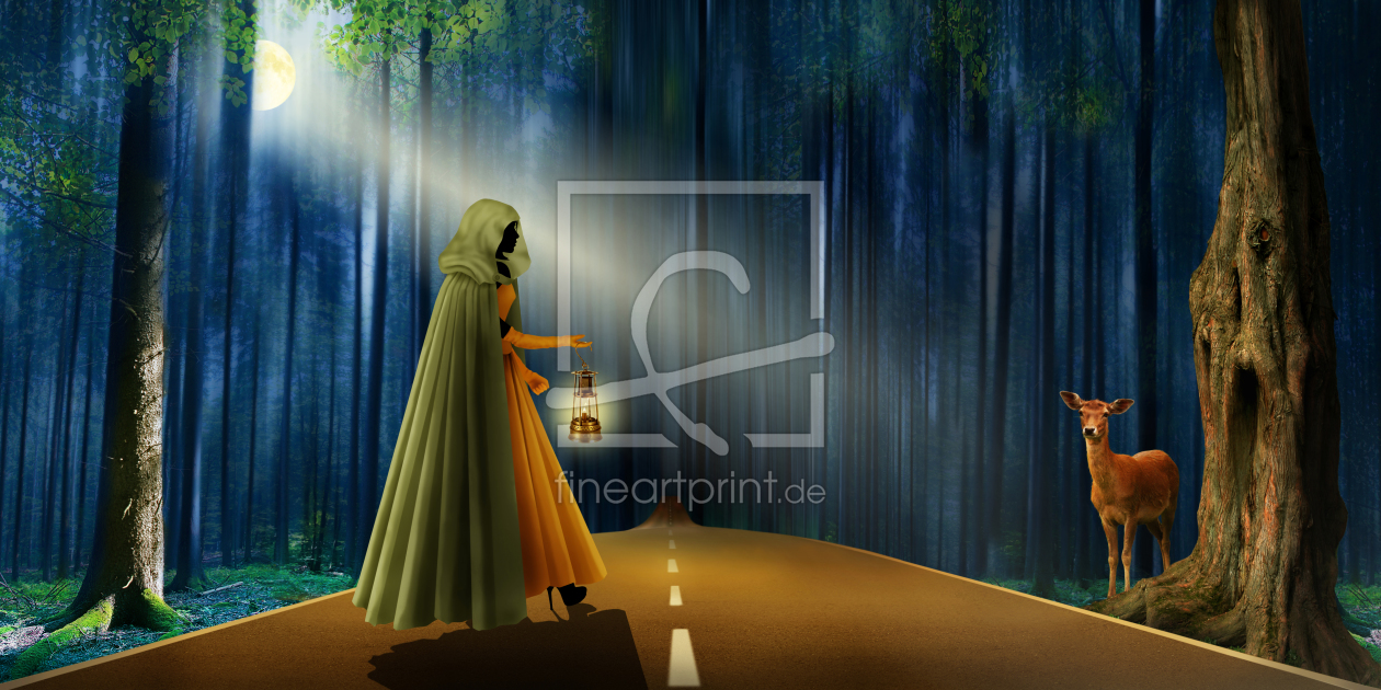 Bild-Nr.: 11409304 The fairytale road aus der Serie: Women on the road :) erstellt von Mausopardia