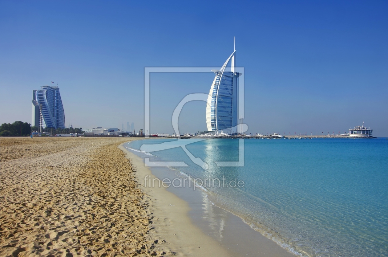 Bild-Nr.: 11422651 Burj al Arab mit Strand erstellt von Ina  Penning