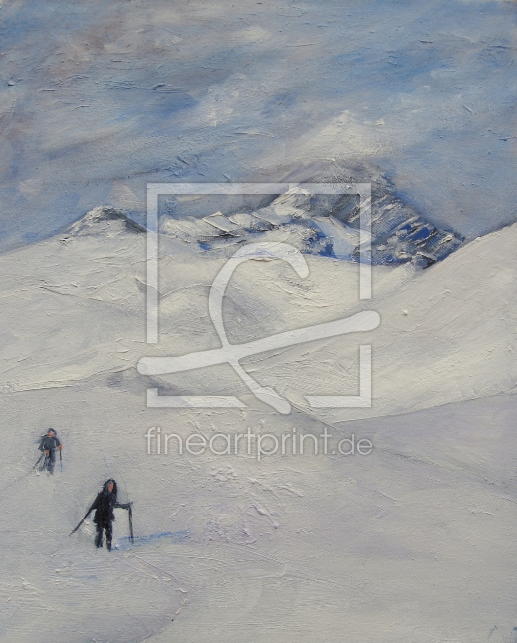 Bild-Nr.: 11445297 Wandern im Schnee erstellt von wilsbech