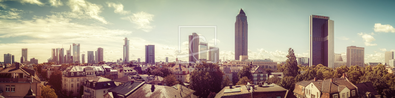 Bild-Nr.: 11465709 Frankfurt Skyline Panorama erstellt von Frank Wächter