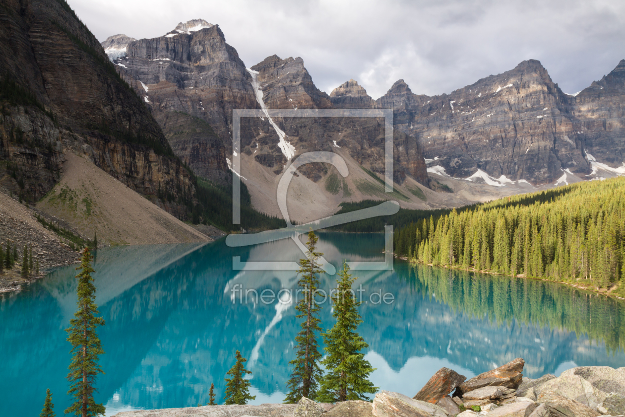 Bild-Nr.: 11563056 Spiegelung am Moraine Lake, Alberta, Kanada erstellt von Circumnavigation