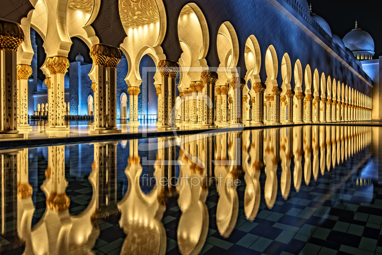 Bild-Nr.: 11647908 Grand Mosque Abu Dhabi erstellt von Achim Thomae
