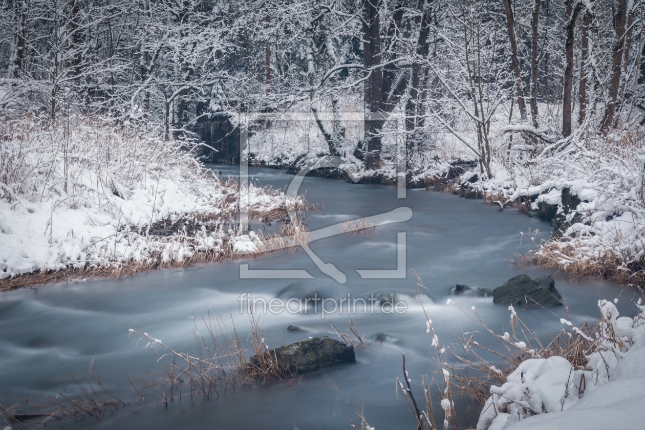 Bild-Nr.: 11698302 Winterlicher Fluss erstellt von luxpediation