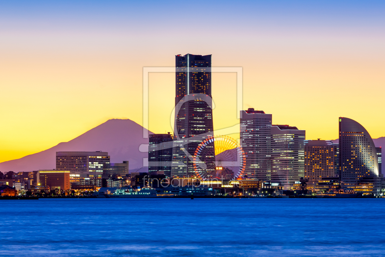 Bild-Nr.: 11756958 Yokohama skyline Japan erstellt von eyetronic
