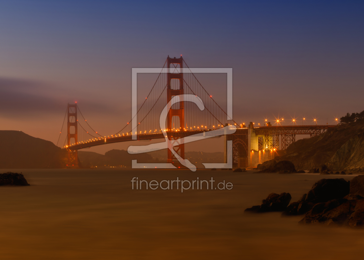 Bild-Nr.: 11757064 Golden Gate Bridge Sunset erstellt von Melanie Viola