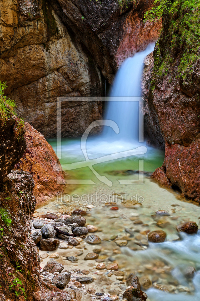 Bild-Nr.: 11776272 Almbachklamm Wildbach Wasserfall Berchtesgaden erstellt von Thomas Herzog