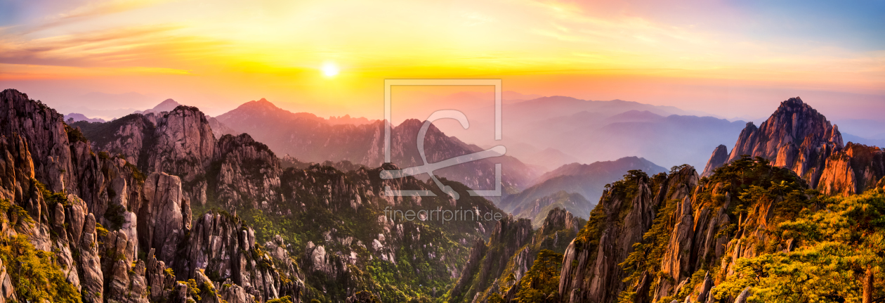 Bild-Nr.: 11809820 Huangshan Gebirge in China erstellt von eyetronic