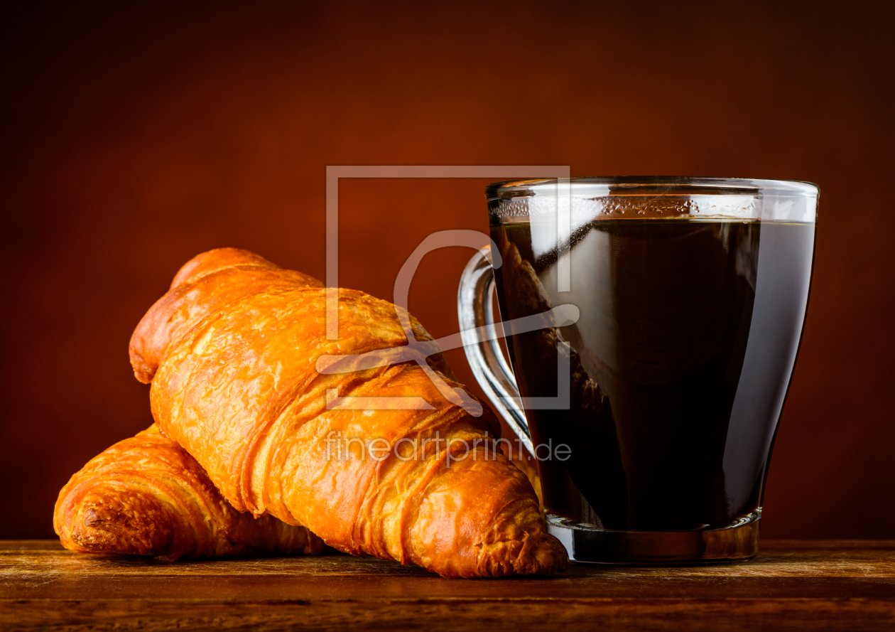 Bild-Nr.: 11857173 Kaffee und Croissant erstellt von xfotostudio