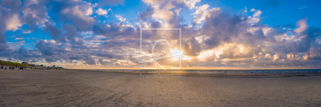 Bild-Nr.: 11864820 Strandpanorama von Norderney  erstellt von Bart-Achilles