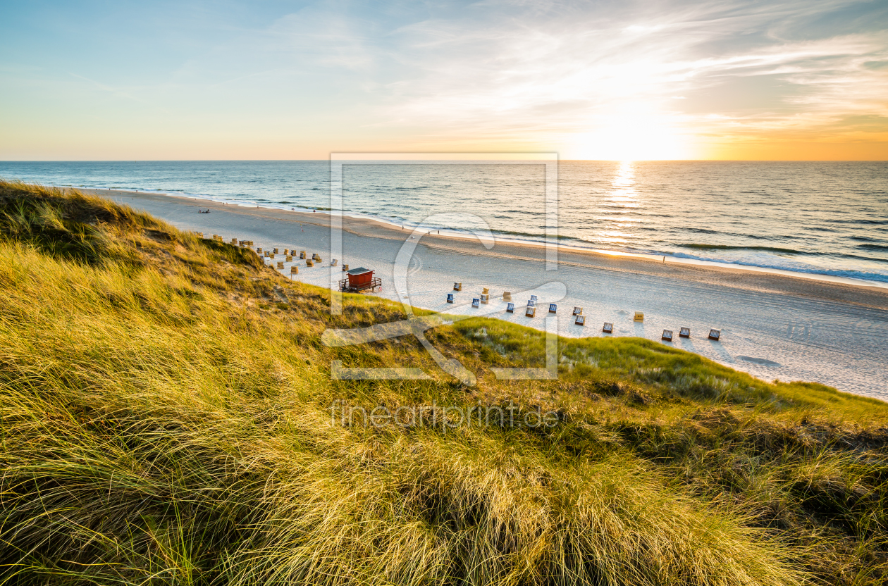 Bild-Nr.: 11889282 Sommerabend auf Sylt  erstellt von Ursula Reins