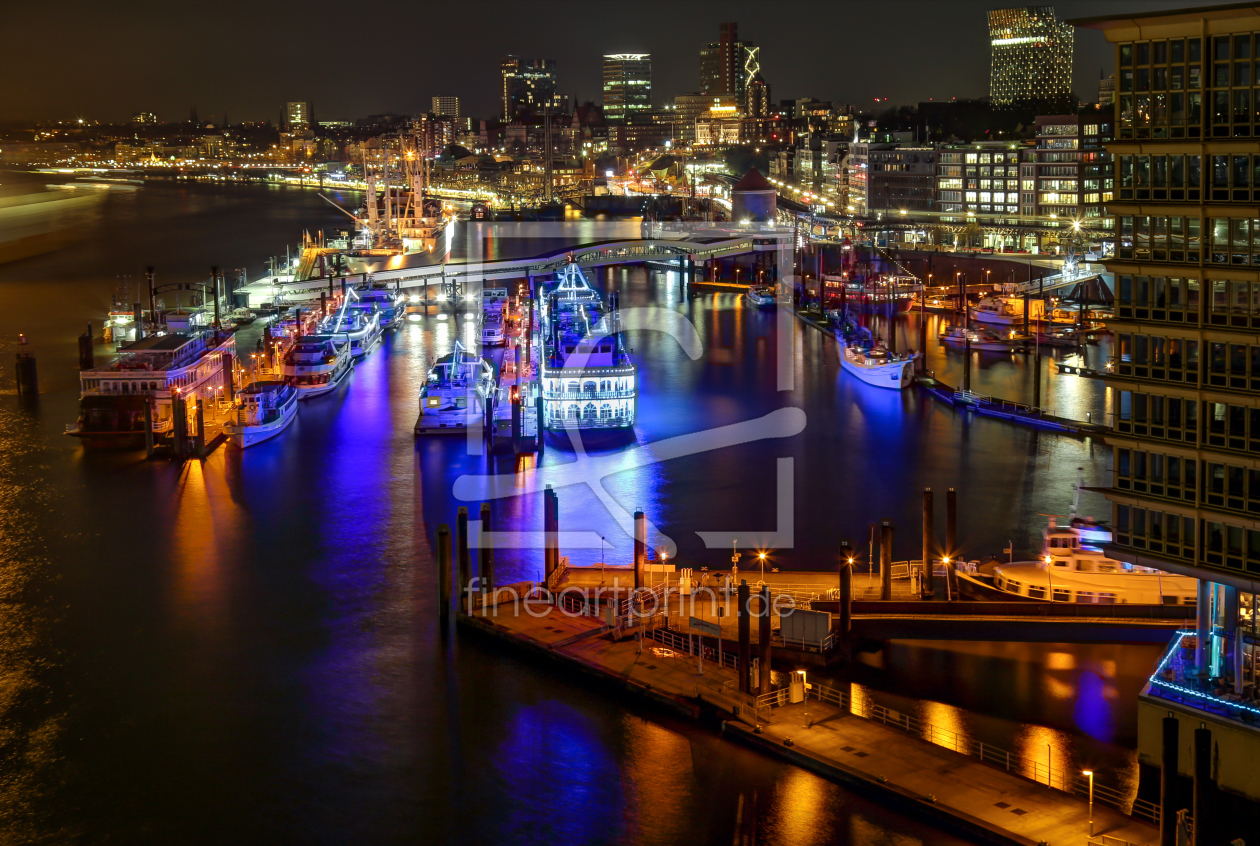 Bild-Nr.: 11961146 Elbphilharmonie Blick bei Nacht erstellt von Hamburg-Impressionen