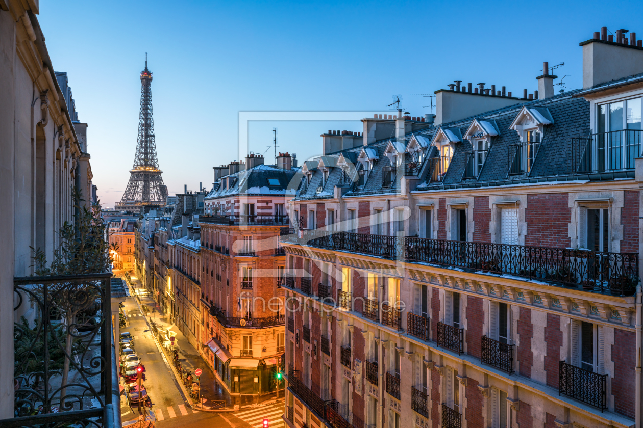 Bild-Nr.: 12013580 Über den Dächern von Paris erstellt von eyetronic