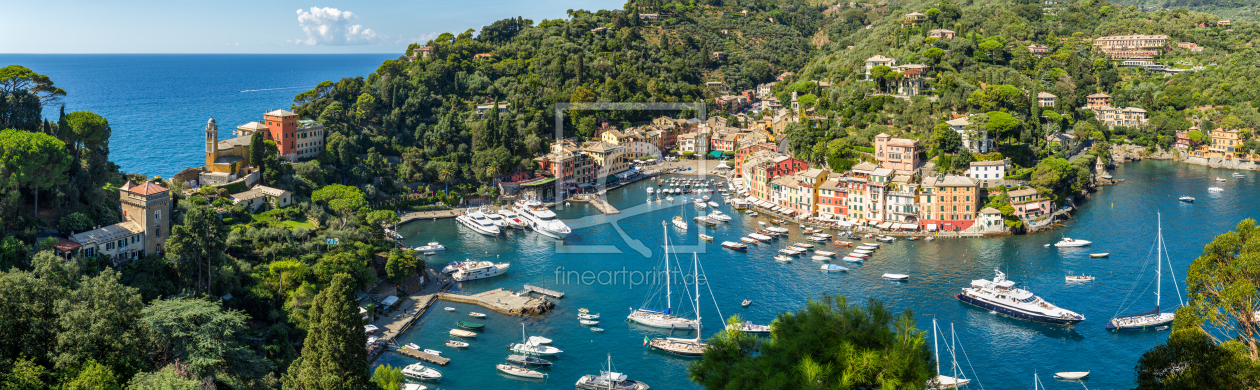 Bild-Nr.: 12441919 Panoramablick über Portofino erstellt von eyetronic