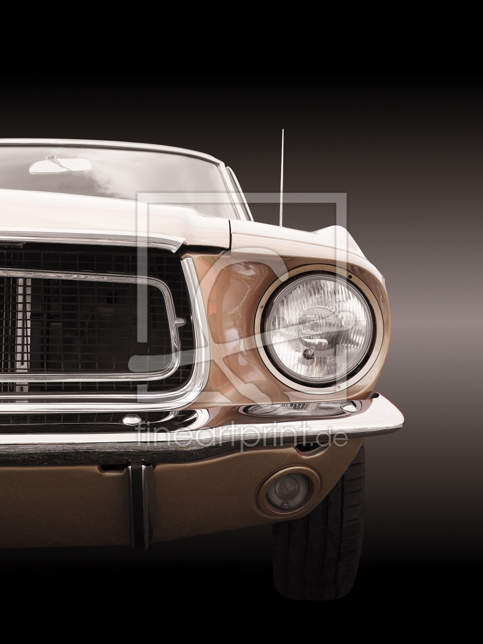 Bild-Nr.: 12593682 Amerikanischer Oldtimer Mustang Coupe 1968 erstellt von Beate Gube