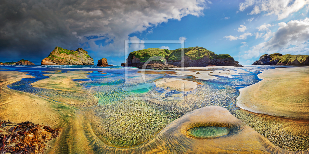 Bild-Nr.: 12727356 Wharariki Beach-CapeFarewell-New Zealand erstellt von Michael und Elisabeth Rucker