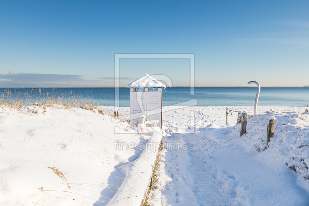 Bild-Nr.: 12782305 Schnee in den Ostseedünen erstellt von Ursula Reins
