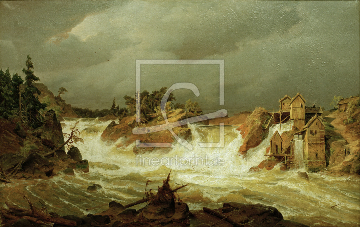 Bild-Nr.: 30000004 Andreas Achenbach / Trollhättanfälle. erstellt von Achenbach, Andreas