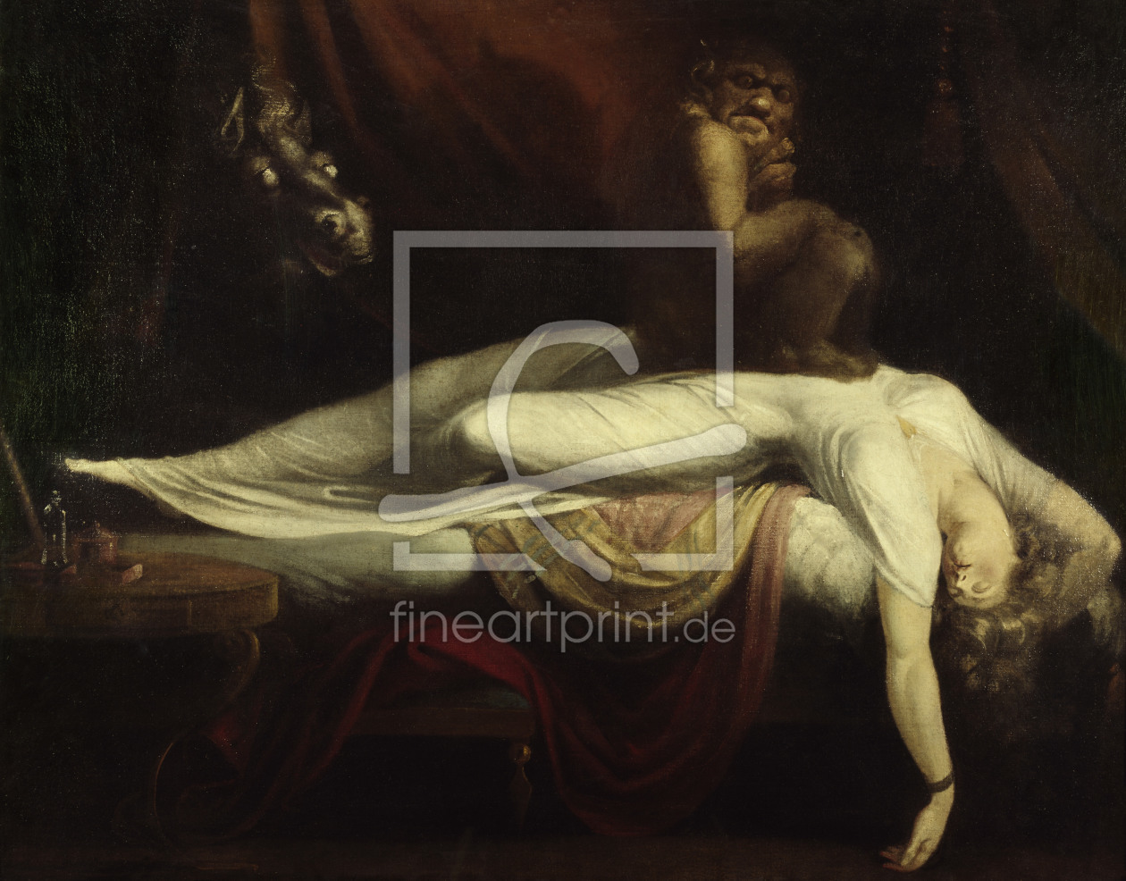 Bild-Nr.: 30000482 Henry Fuseli / The Nightmare / 1781 erstellt von Füssli, Johann Heinrich d.J.