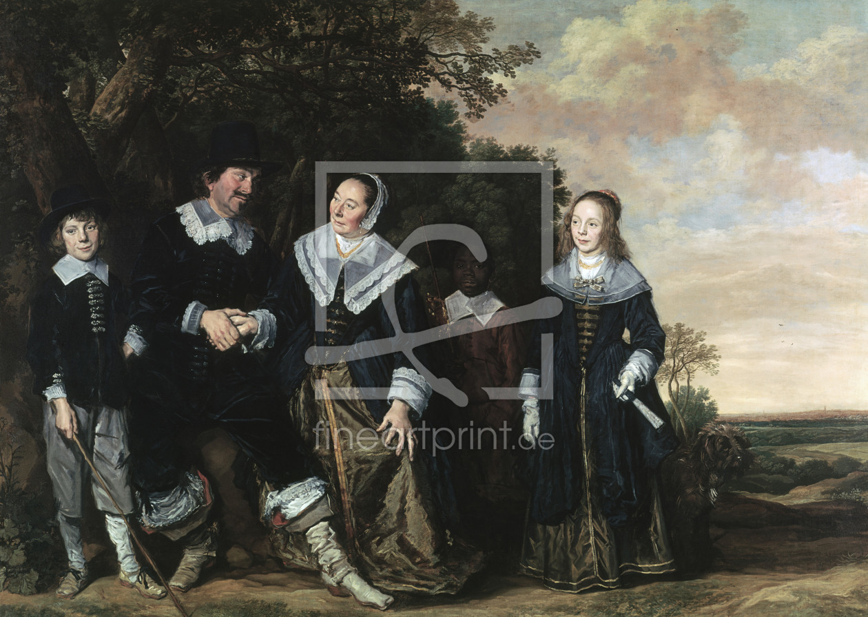 Bild-Nr.: 30000996 F.Hals, Familienbildnis erstellt von Hals, Frans