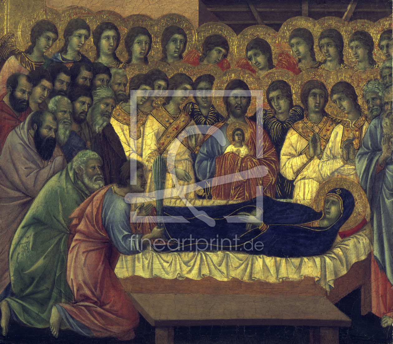 Bild-Nr.: 30001404 Death of Mary / Duccio / c.1308/11 erstellt von Duccio (di Buoninsegna)