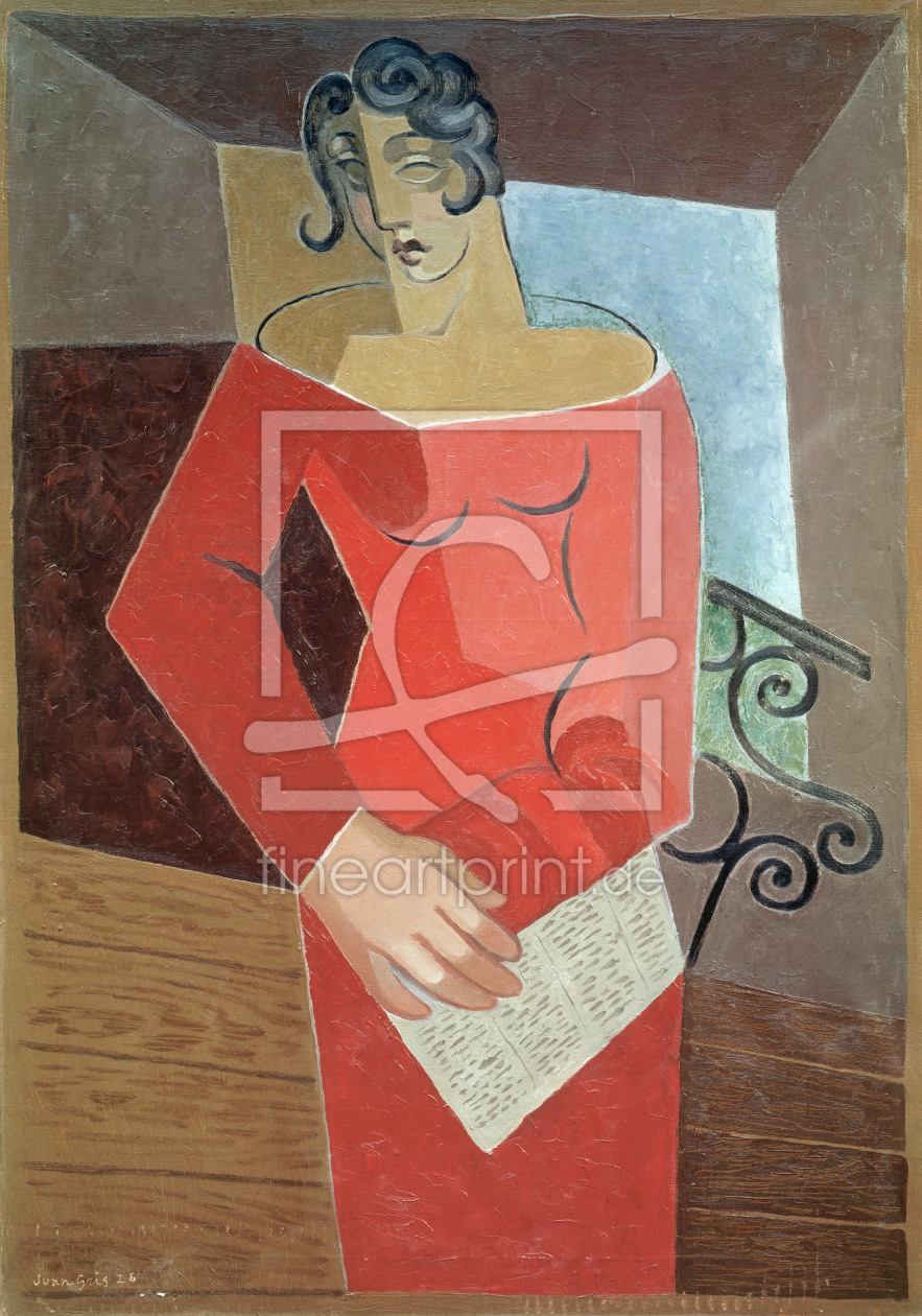 Bild-Nr.: 30001650 Juan Gris, Die Sängerin, 1926 erstellt von Gris, Juan