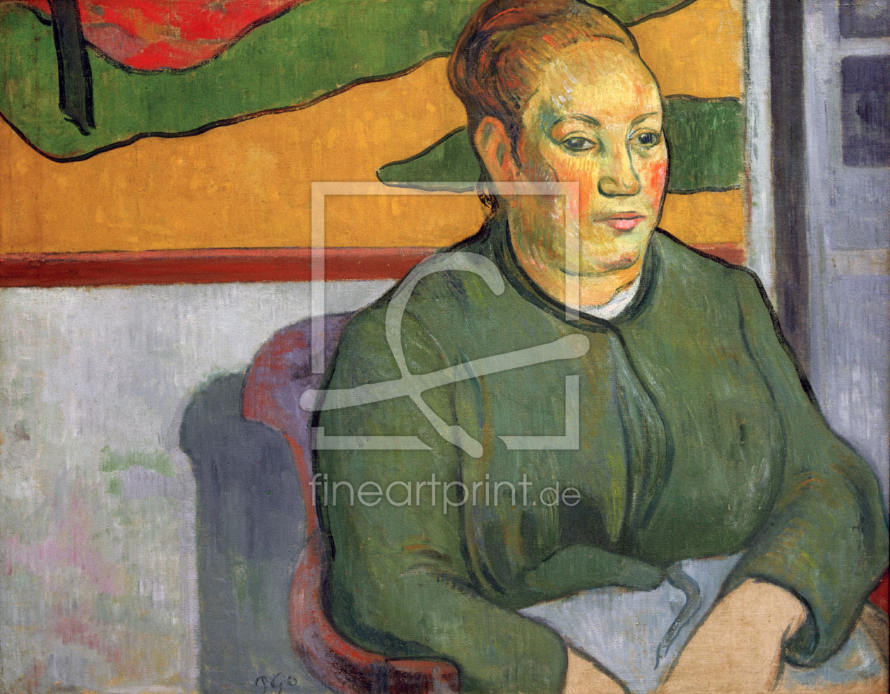 Bild-Nr.: 30001752 P. Gauguin / Madame Roulin erstellt von Gauguin, Paul