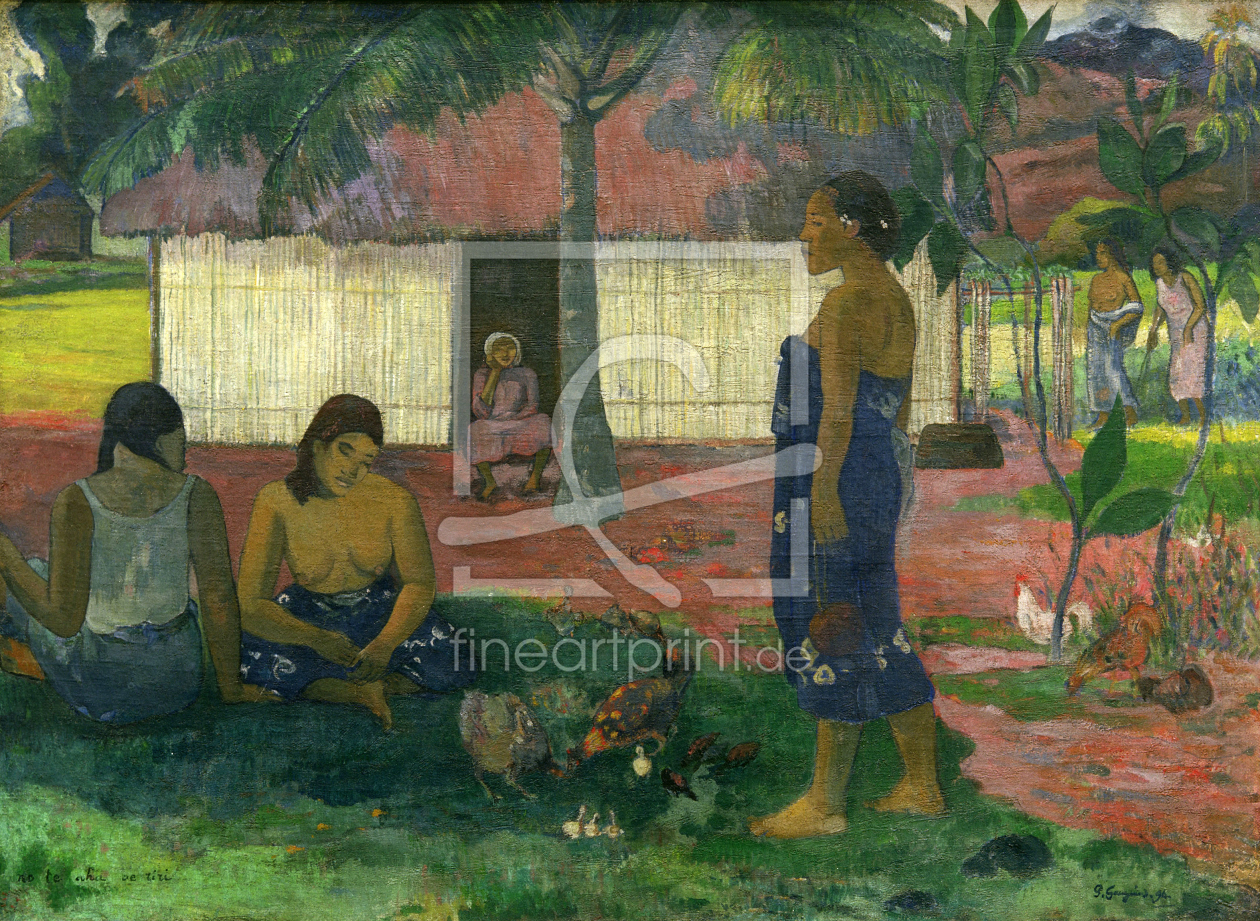 Bild-Nr.: 30001838 P.Gauguin, Warum bist du ärgerlich erstellt von Gauguin, Paul