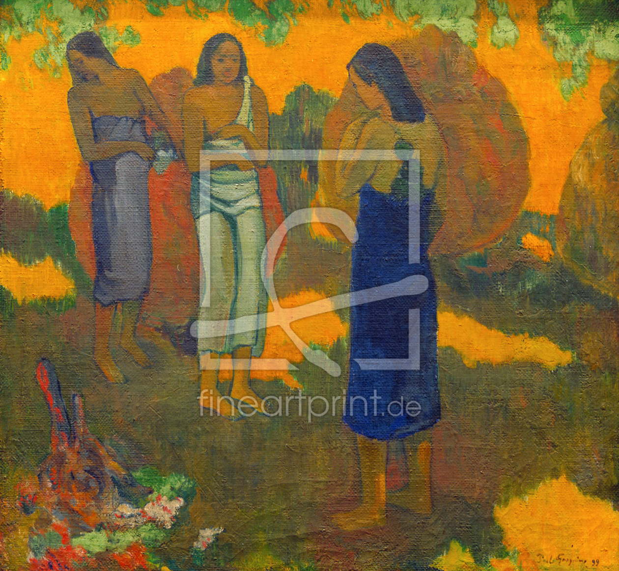 Bild-Nr.: 30001840 P.Gauguin / Three Tahiti women / 1899 erstellt von Gauguin, Paul